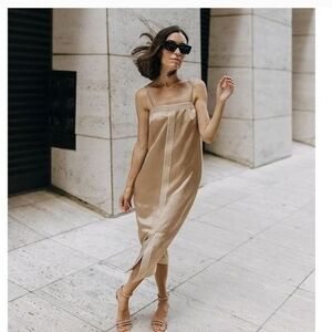Antonio Melani x Elizabeth Damrich Simone satin dress
